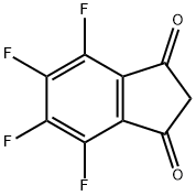 4,5,6,7-四氟-1H-茚-1,3(2H)-二酮, 29045-72-5, 结构式