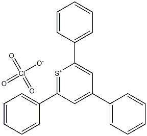 2,4,6-triphenylthiopyrylium:perchlorate Struktur