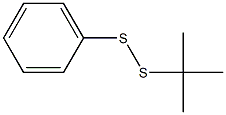 Disulfide, 1,1-dimethylethyl phenyl Structure