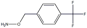 O-[[4-(TRIFLUOROMETHYL)PHENYL]METHYL]HYDROXYLAMINE 结构式
