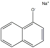 1-Naphthalenol, sodium salt Structure