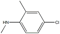 Benzenamine, 4-chloro-N,2-dimethyl-,30273-07-5,结构式
