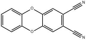 dibenzo-p-dioxin-2,3-dicarbonitrile Struktur