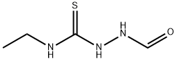 N-(ethylcarbamothioylamino)formamide Struktur