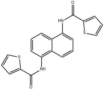 314766-43-3 N,N'-1,5-naphthalenediyldi(2-thiophenecarboxamide)