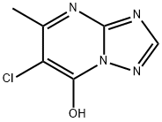 [1,2,4]Triazolo[1,5-a]pyrimidin-7-ol, 6-chloro-5-methyl- Struktur