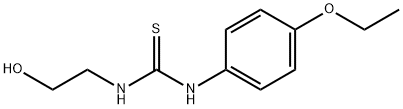 (E)-N-(4-ethoxyphenyl)-N-(2-hydroxyethyl)carbamimidothioic acid Structure