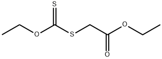 Acetic acid, [(ethoxythioxomethyl)thio]-, ethyl ester 结构式