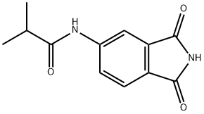 N-(1,3-dioxoisoindolin-5-yl)isobutyramide Struktur