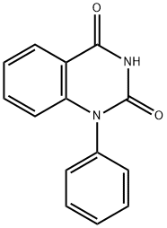 2,4(1H,3H)-Quinazolinedione, 1-phenyl- Structure