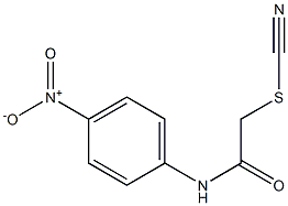 N-(4-Nitro-phenyl)-2-thiocyanato-acetamide Structure