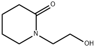 2-Piperidinone, 1-(2-hydroxyethyl)- Structure