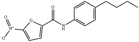 N-(4-butylphenyl)-5-nitrofuran-2-carboxamide Structure