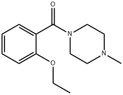 (2-ethoxyphenyl)(4-methylpiperazin-1-yl)methanone Structure
