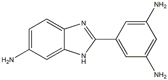 5-(6-amino-1H-benzimidazol-2-yl)benzene-1,3-diamine Struktur