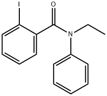 N-ethyl-2-iodo-N-phenylbenzamide Struktur