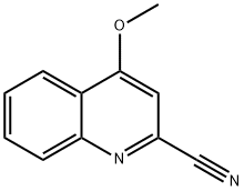 4-METHOXYQUINOLINE-2-CARBONITRILE Structure