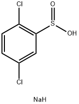 2,5-Dichlorobenzenesulfinic acid sodium salt 结构式