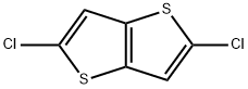 2,5-二氯-噻吩并[3,2-B]噻吩,39076-88-5,结构式