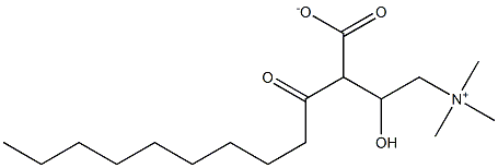 DECANOYL-L-CARNITINE 化学構造式
