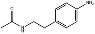 N-(4-氨基苯乙基)乙酰胺 结构式