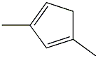 1,3-Cyclopentadiene, 1,3-dimethyl- Structure