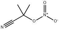 2-CYANO-2-PROPYL NITRATE Struktur