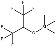 Silane, trimethyl[2,2,2-trifluoro-1-(trifluoromethyl)ethoxy]- Structure
