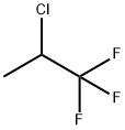 Propane, 2-chloro-1,1,1-trifluoro- 化学構造式