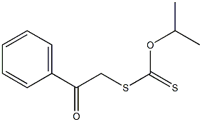 Carbonodithioic acid, O-(1-methylethyl)S-(2-oxo-2-phenylethyl) ester