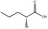 (R)-2-bromo-valeric acid Structure