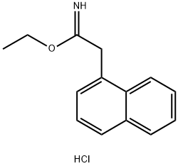 ethyl 2-(naphthalen-1-yl)ethanecarboximidate hydrochloride, 43002-67-1, 结构式