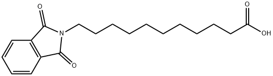 11-(1,3-Dioxo-1,3-dihydro-isoindol-2-yl)-undecanoic acid Structure