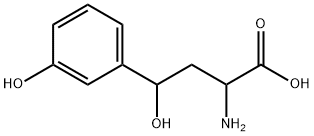 2-Amino-4-hydroxy-4-(3-hydroxyphenyl)butanoic acid Structure