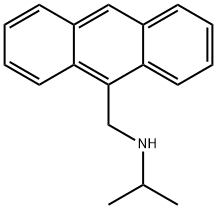 [(anthracen-9-yl)methyl](propan-2-yl)amine Struktur