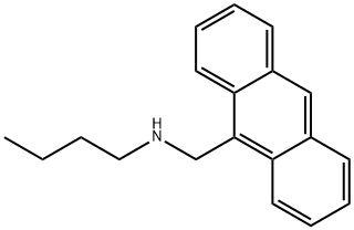 [(anthracen-9-yl)methyl](butyl)amine Struktur