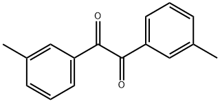 Ethanedione, bis(3-methylphenyl)- 化学構造式