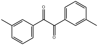 Ethanedione, bis(3-methylphenyl)- Structure