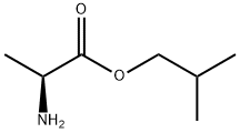 L-丙氨酸异丁酯 结构式