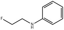 N-(2-氟乙基)苯胺 结构式