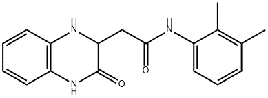 N-(2,3-dimethylphenyl)-2-(3-oxo-1,2,3,4-tetrahydroquinoxalin-2-yl)acetamide,476409-64-0,结构式