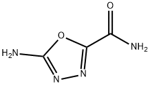 5-Amino-[1,3,4]oxadiazole-2-carboxylic acid amide Structure