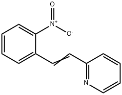 2-[(Z)-2-(2-nitrophenyl)ethenyl]pyridine 化学構造式