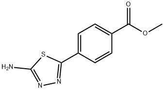 methyl 4-(5-amino-1,3,4-thiadiazol-2-yl)benzoate Structure