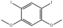 1,5-二碘-2,4-二甲氧基苯 结构式
