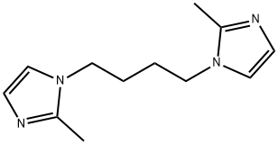 1,4-bis(2-methyl-1H-imidazol-1-yl)butane,52550-63-7,结构式