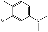 3-Bromo-N,N,4-trimethylaniline Struktur