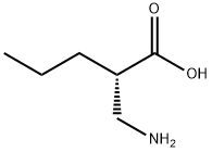 (S)-2-aminomethy-pentanoic acid 结构式