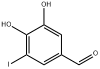 3,4-dihydroxy-5-iodobenzaldehyde Structure