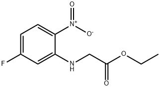 ethyl 2-((5-fluoro-2-nitrophenyl)amino)acetate